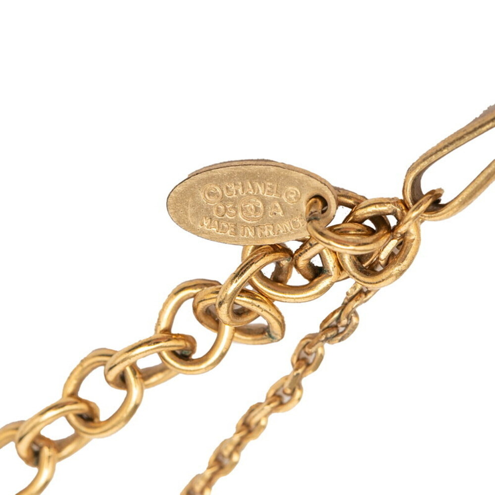 CHANEL White Logo Necklace - Picture 5 of 6